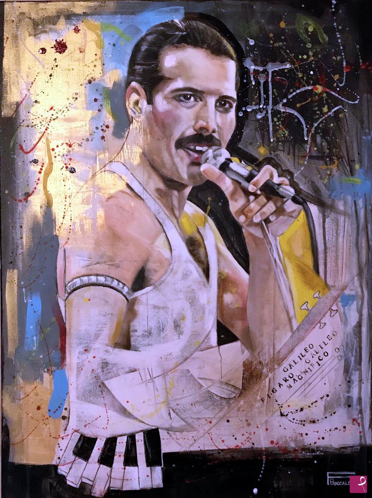 quadri in vendita online - Anyway the Wind blows (Freddie Mercury)