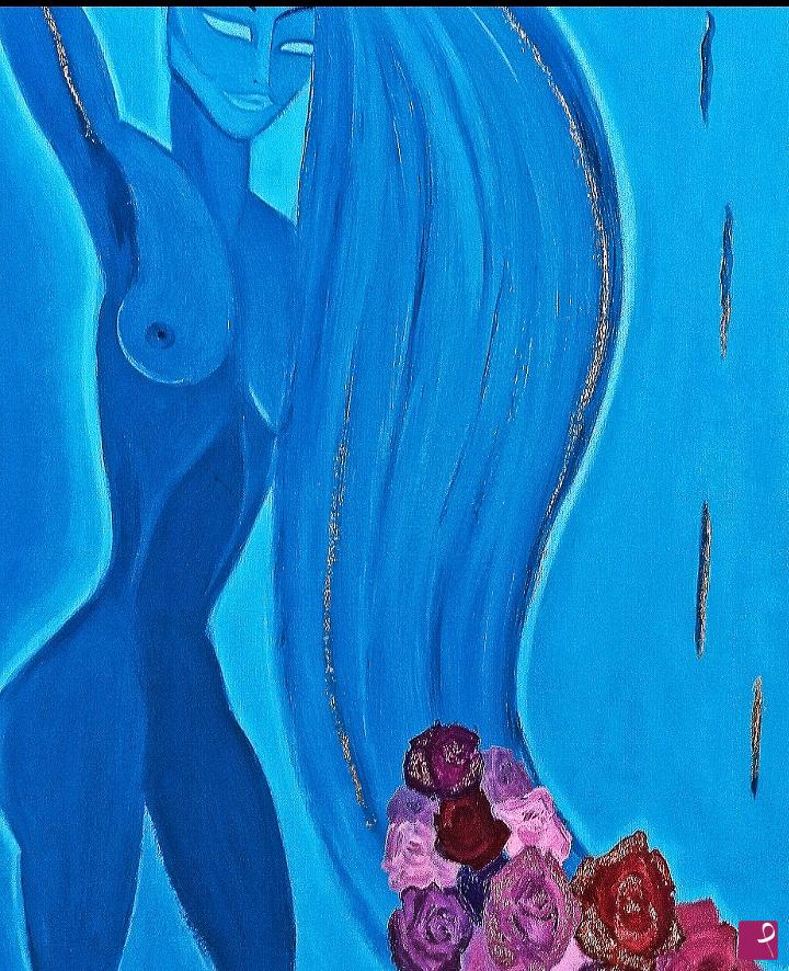 quadri in vendita online - Aphrodite Virgo (particolare)