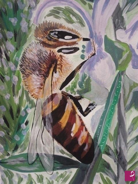 quadri in vendita online - Apis mellifera ligustica 