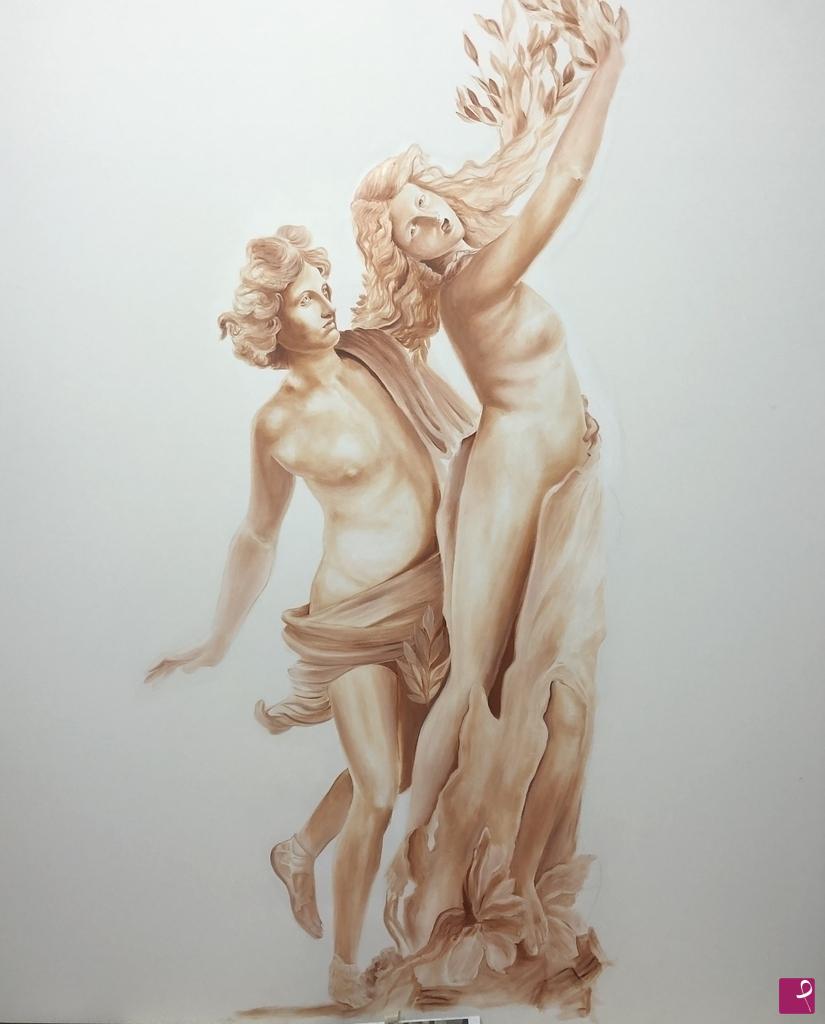 quadri in vendita online - Apollo e Dafne 