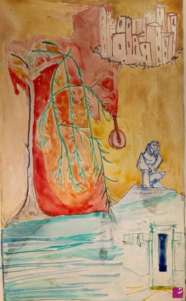 quadri in vendita online - Appendemmo le nostre cetre 