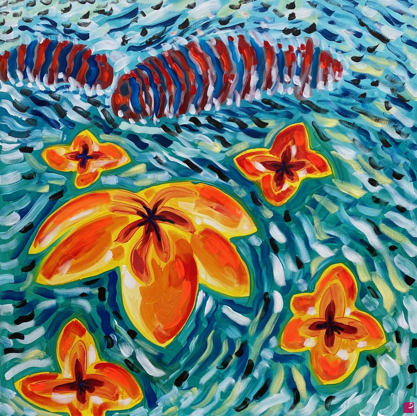 quadri in vendita online - Aquatic nature
