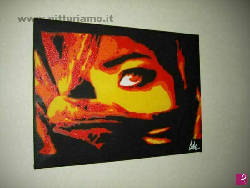 quadri in vendita online - Arabic Flame