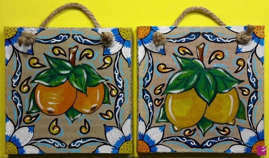 quadri in vendita online - "Arance e limoni " di Sicilia