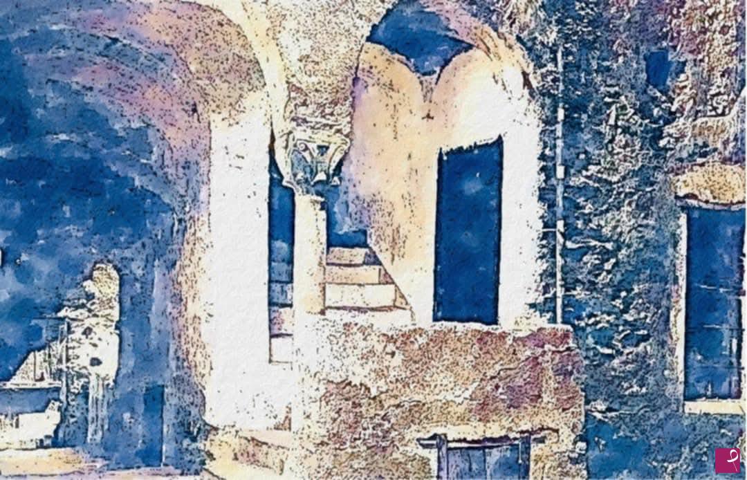 quadri in vendita online - Architetettura costiera Amalfitana