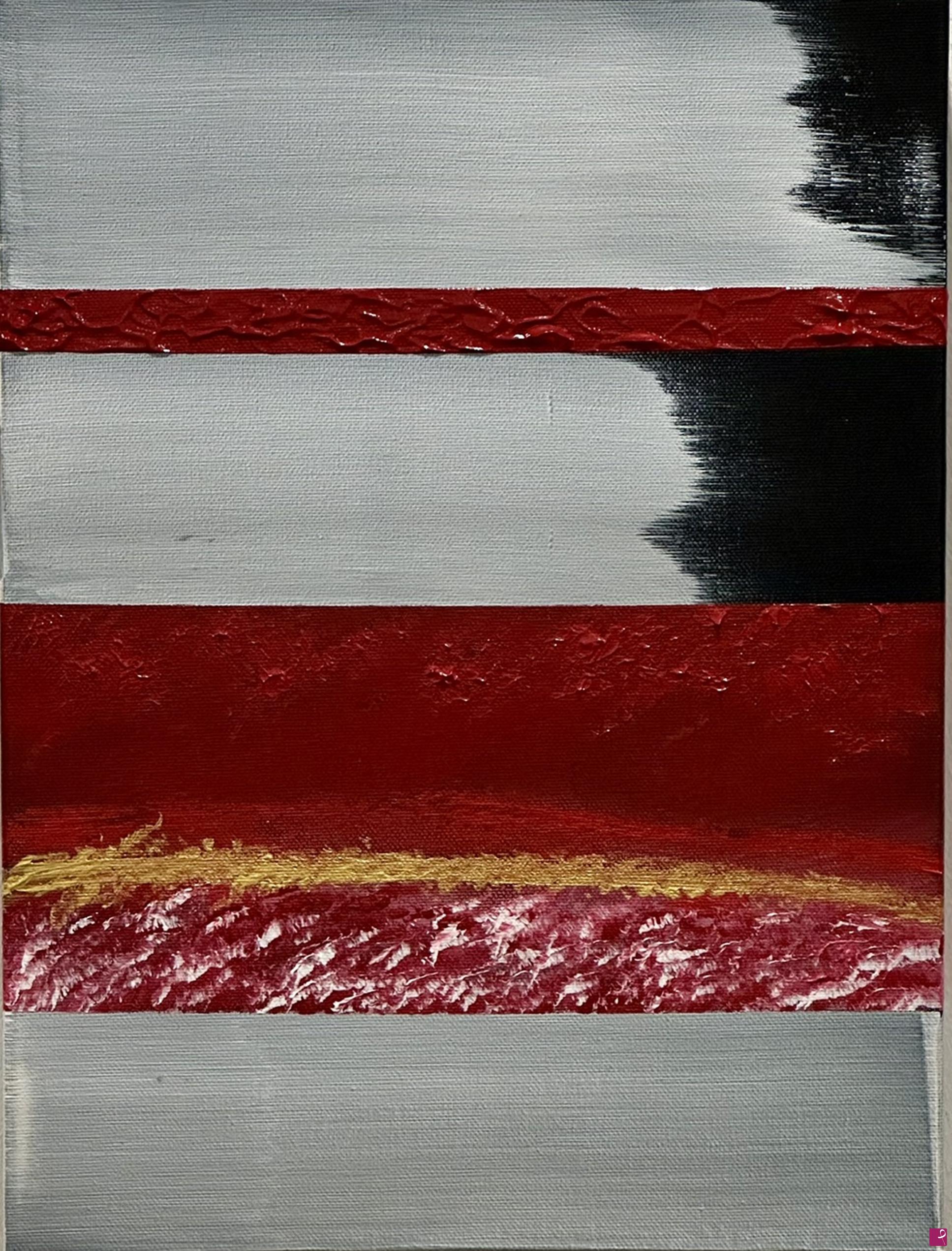 quadri in vendita online - ARCHITETTURA DEL PAESAGGIO - ROSSO