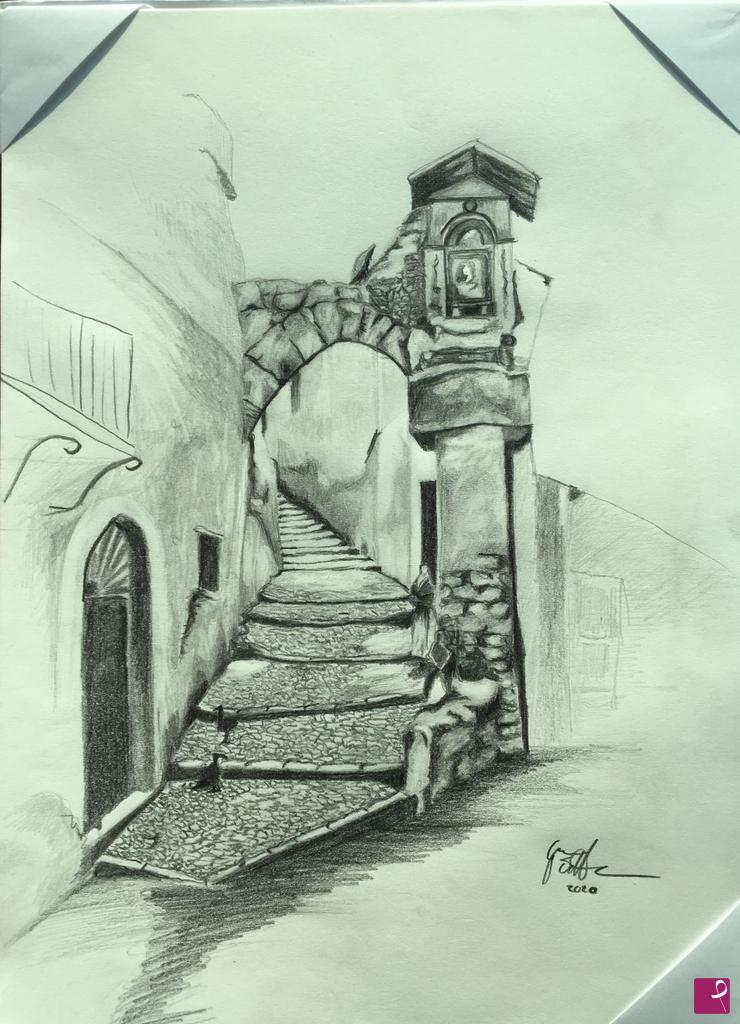 quadri in vendita online - Arco antico