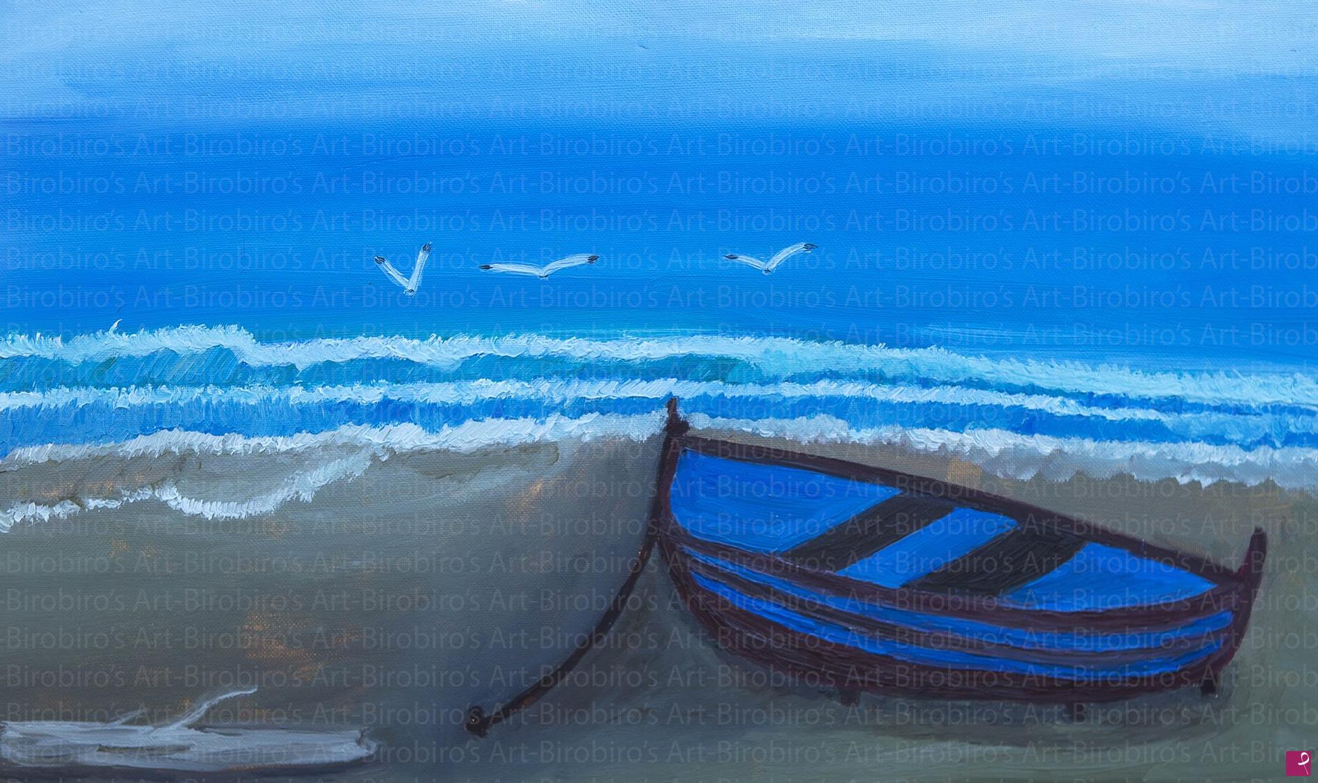 quadri in vendita online - "Arenata" olio su tela 40x60