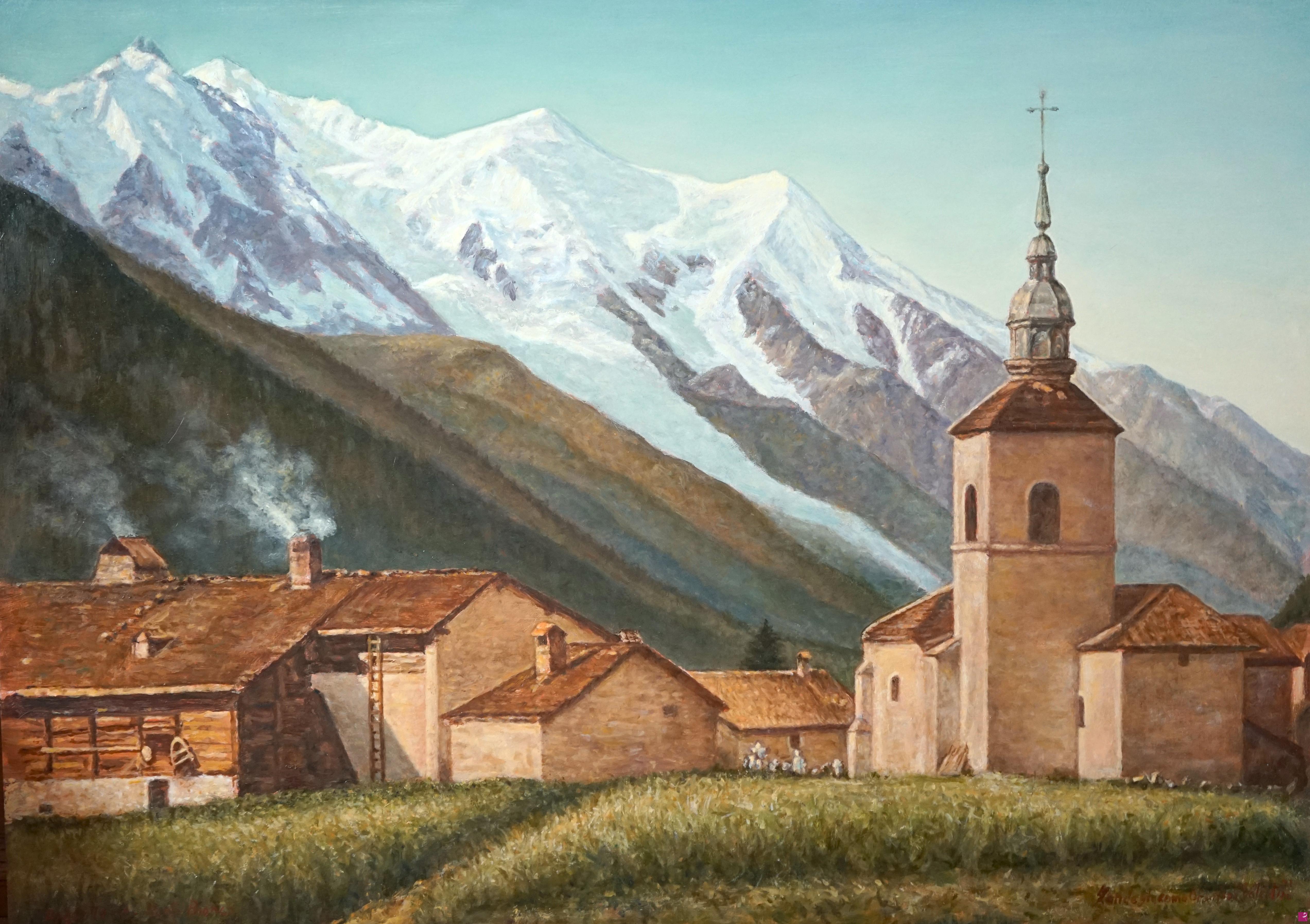 quadri in vendita online - Argentiere  Monte Bianco
