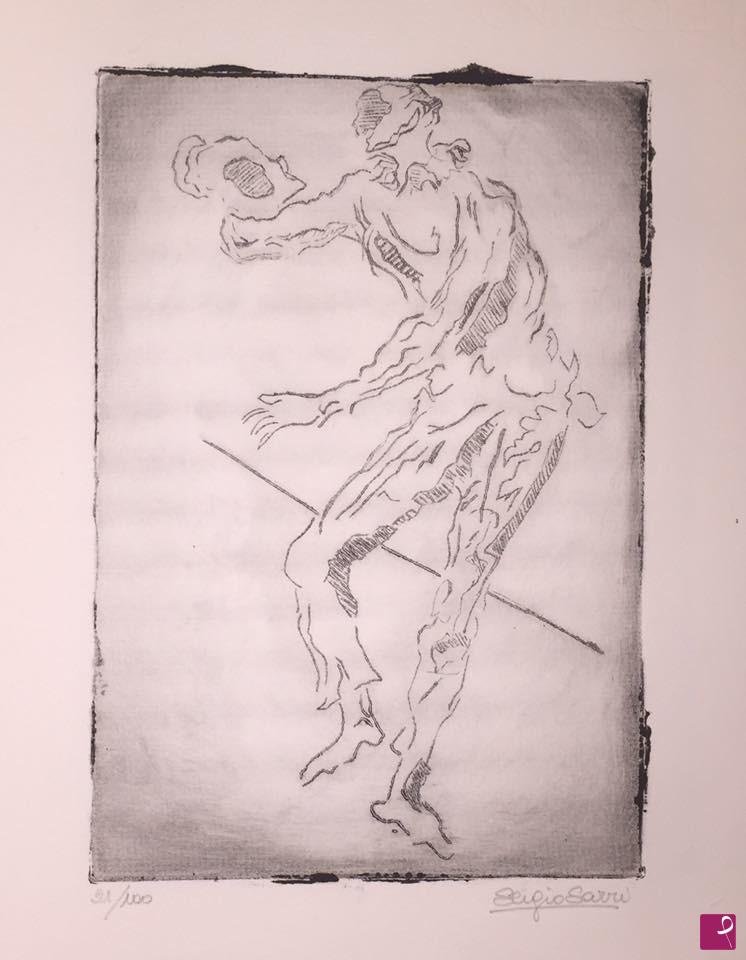 quadri in vendita online - Arlecchino (sett 1982)
