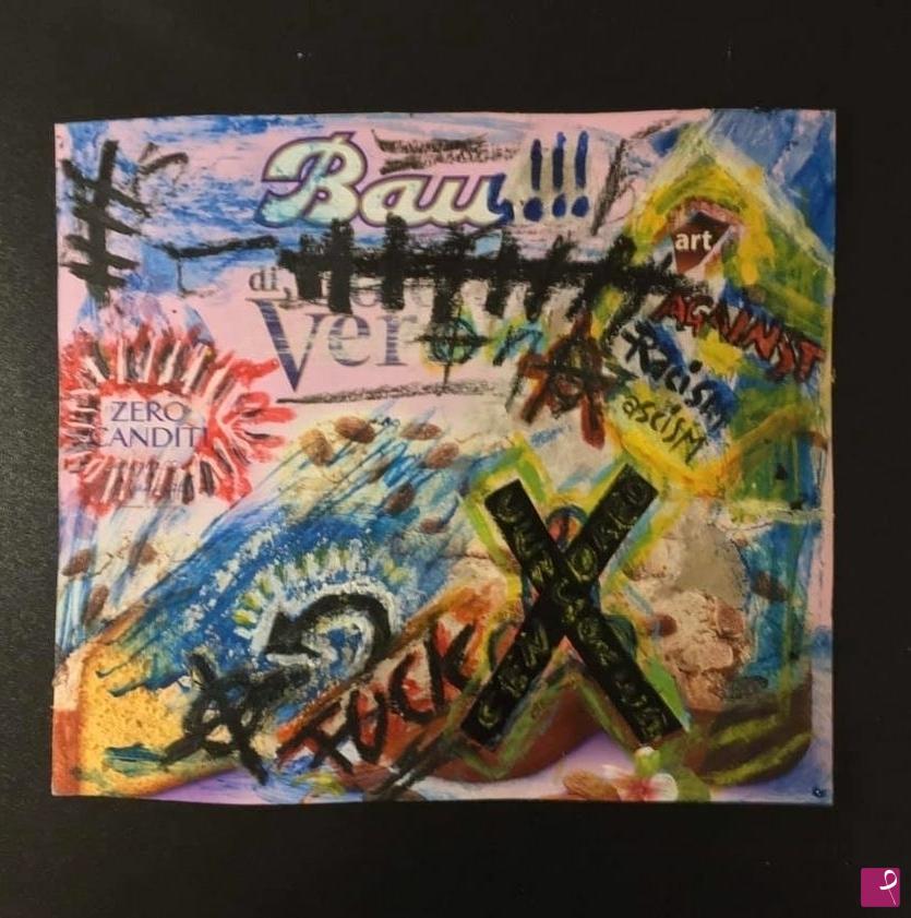 quadri in vendita online - “art against racism, fascism” 