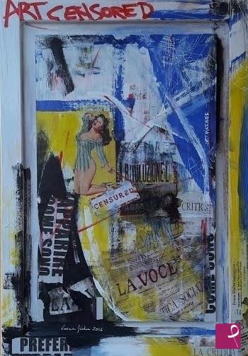 quadri in vendita online - "Art censored"  (Arte censurata)