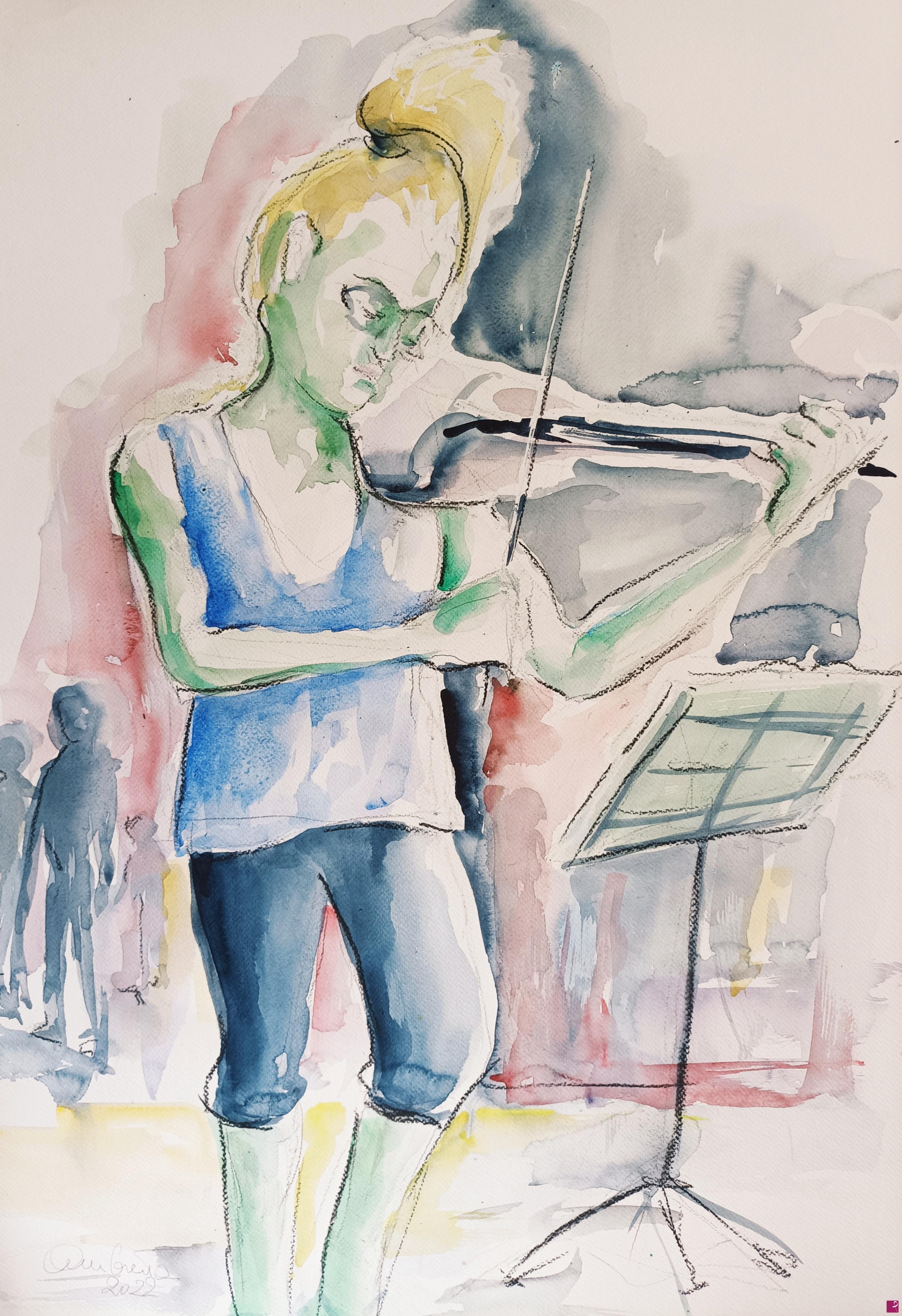quadri in vendita online - Artista di strada