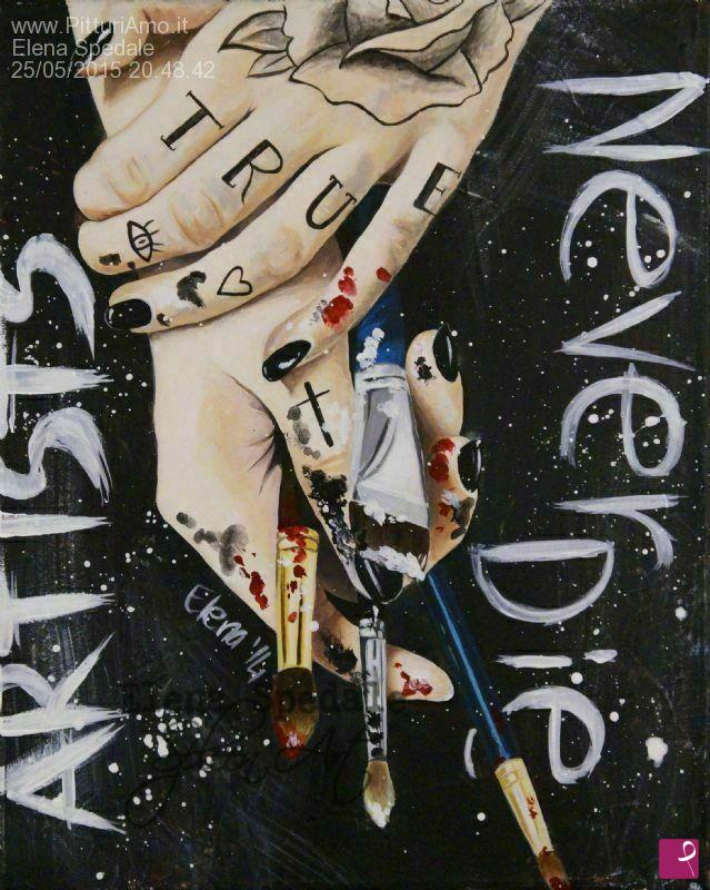 quadri in vendita online - Artists never die