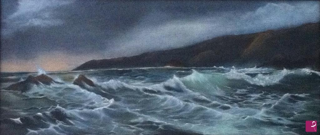quadri in vendita online - ArtmoSea - Mare d'Inverno