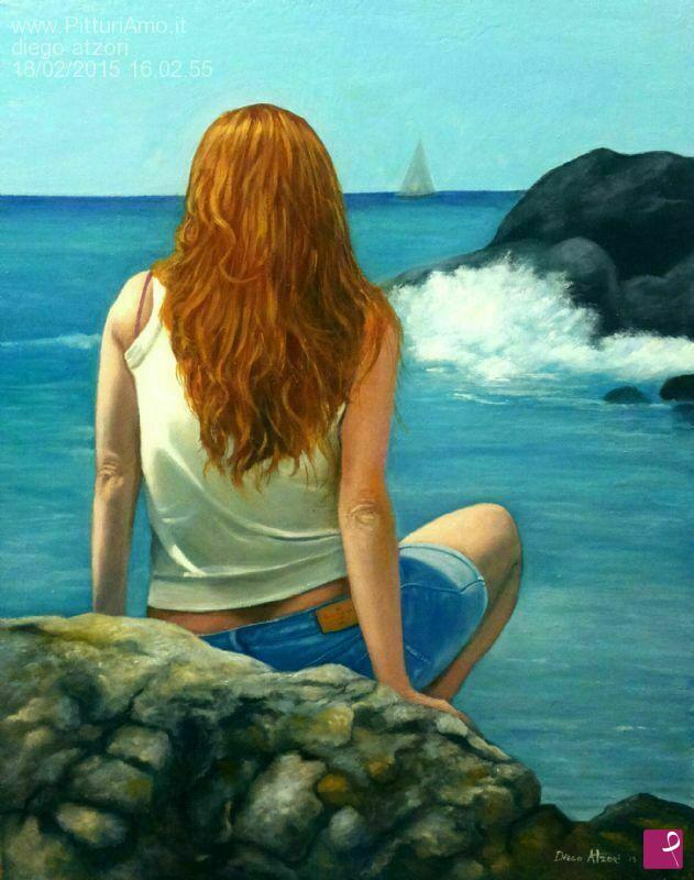 quadri in vendita online - ascolta il mare