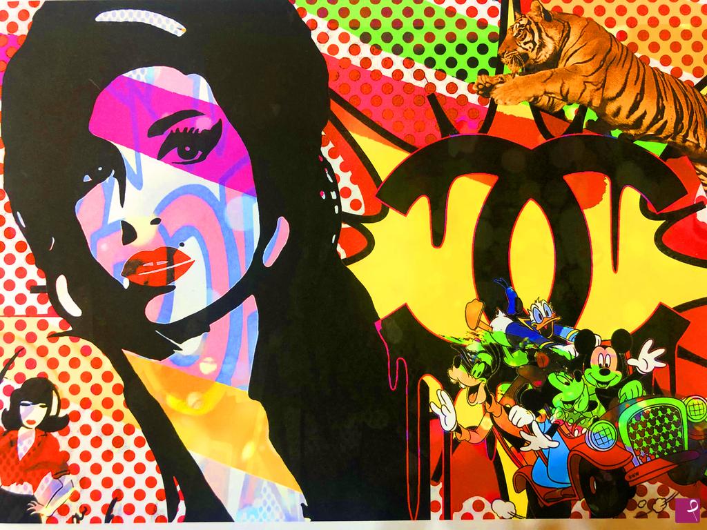 quadri in vendita online - Asia May - Amy Winehouse