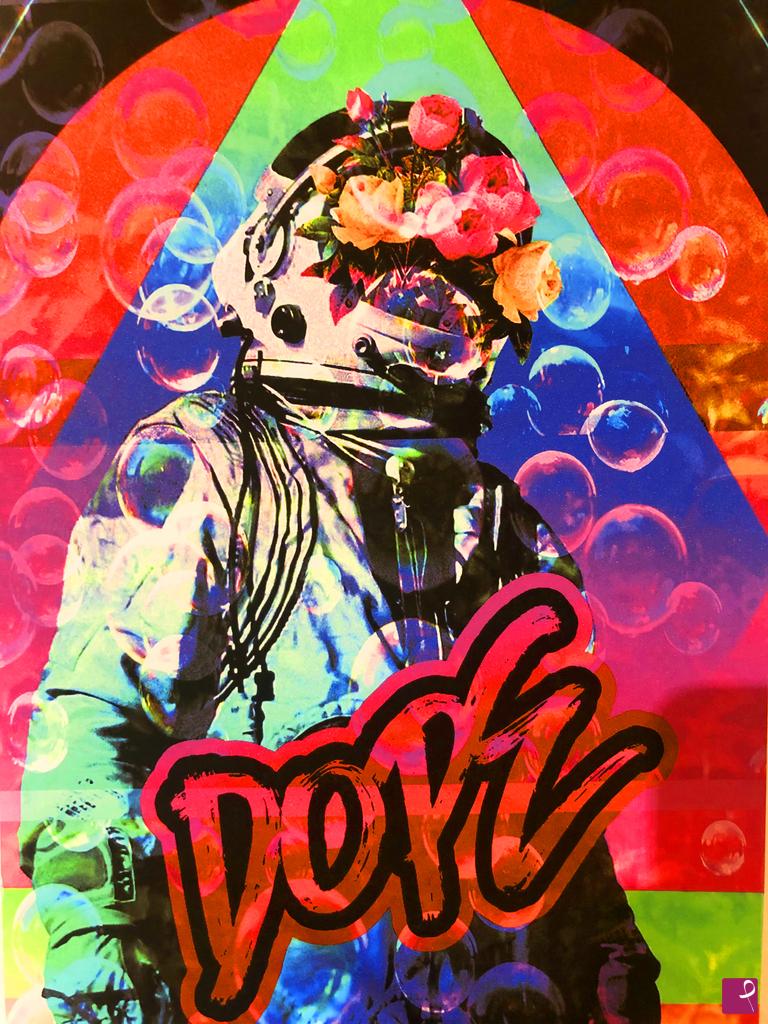 quadri in vendita online - Asia May - Dope Astronaut