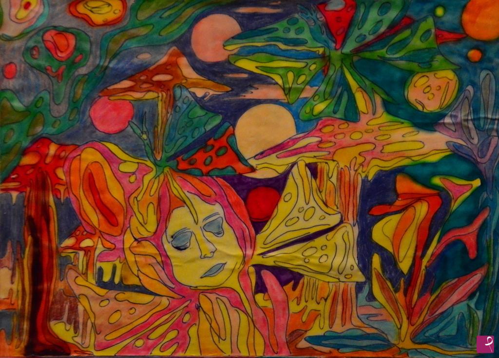quadri in vendita online - ASTRAL BUTTERFLY WOMAN