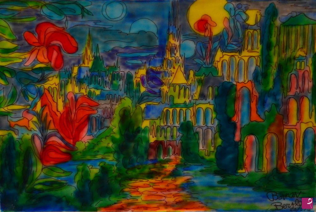 quadri in vendita online - ASTRAL GARDEN TOWN