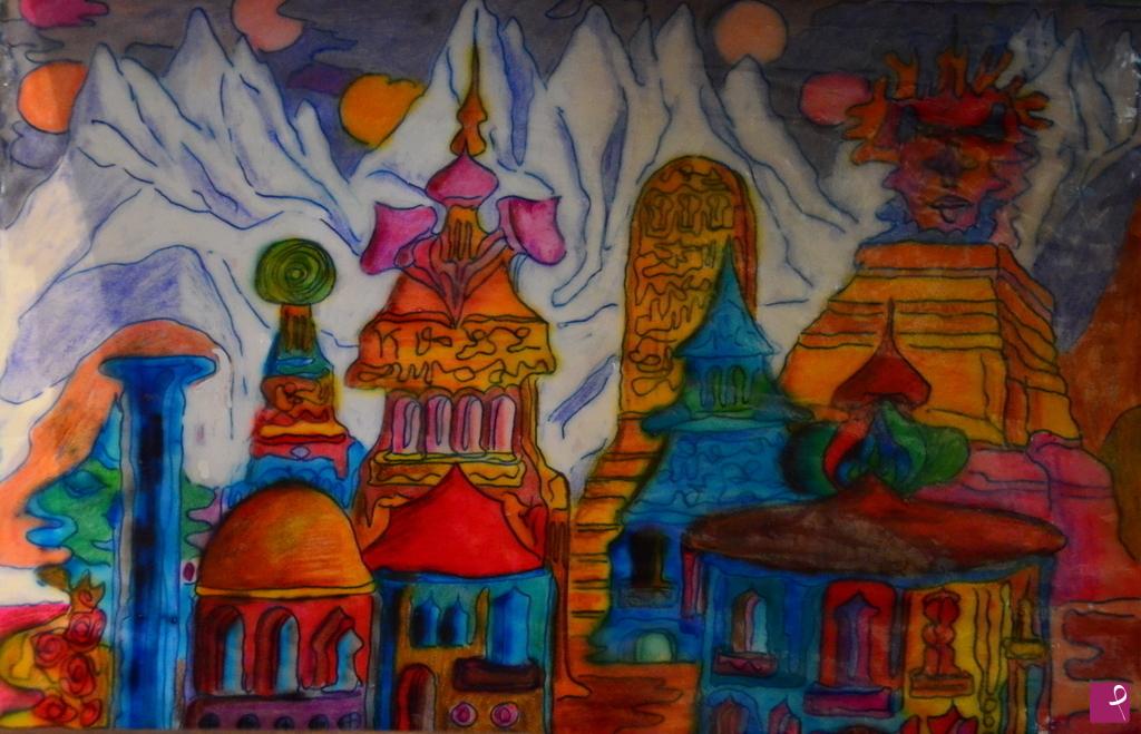 quadri in vendita online - ASTRAL MACCHU PICCHU