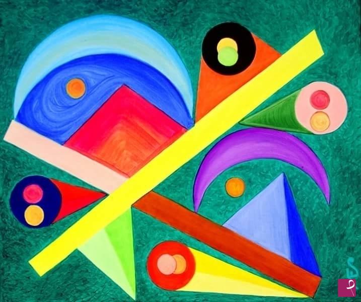 quadri in vendita online - Astratto geometrico 3