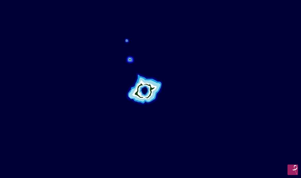 quadri in vendita online - atolli dal satellite 