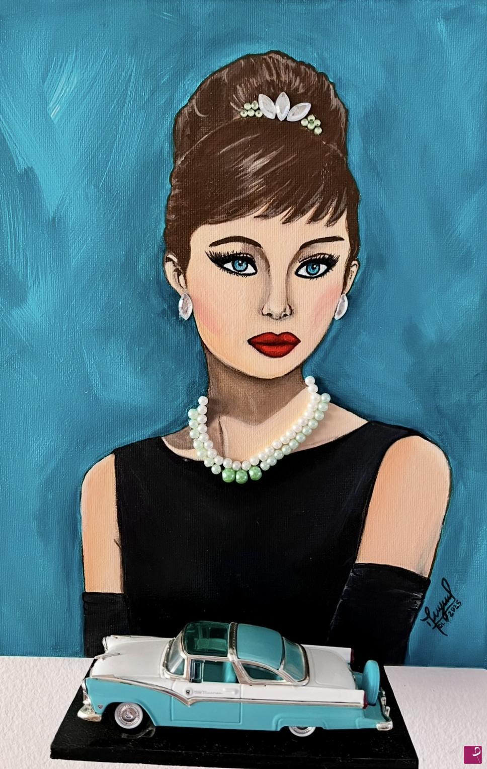 quadri in vendita online - Audrey Hepburn