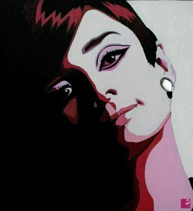 quadri in vendita online - Audrey Hepburn
