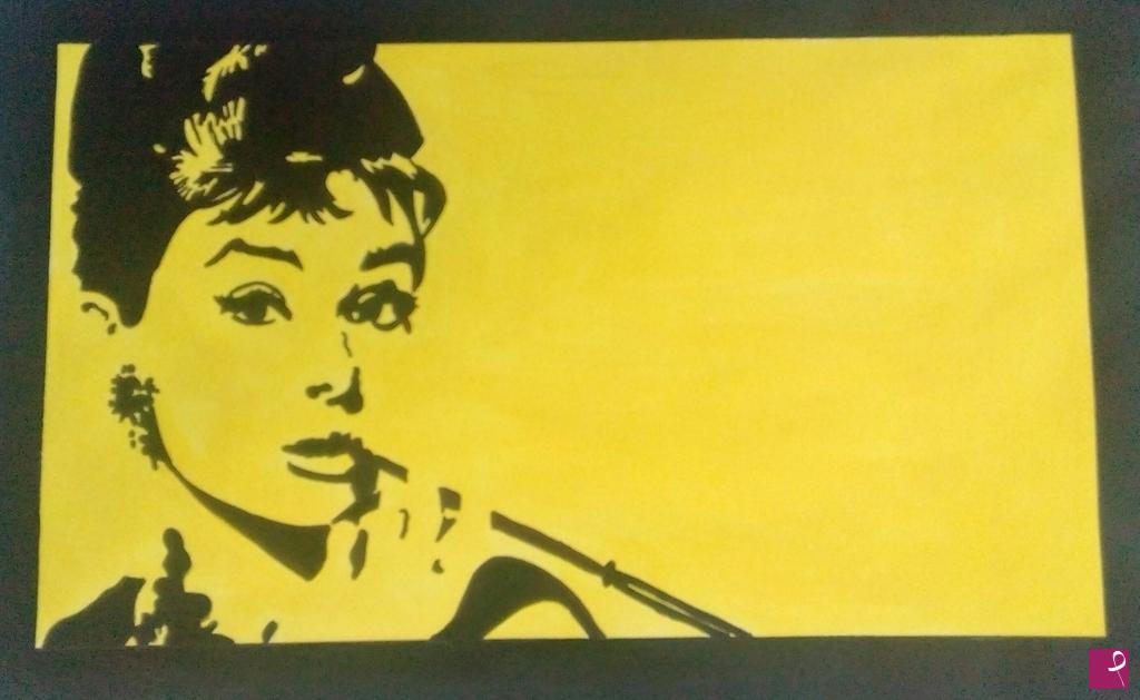 quadri in vendita online - Audrey Hepburn