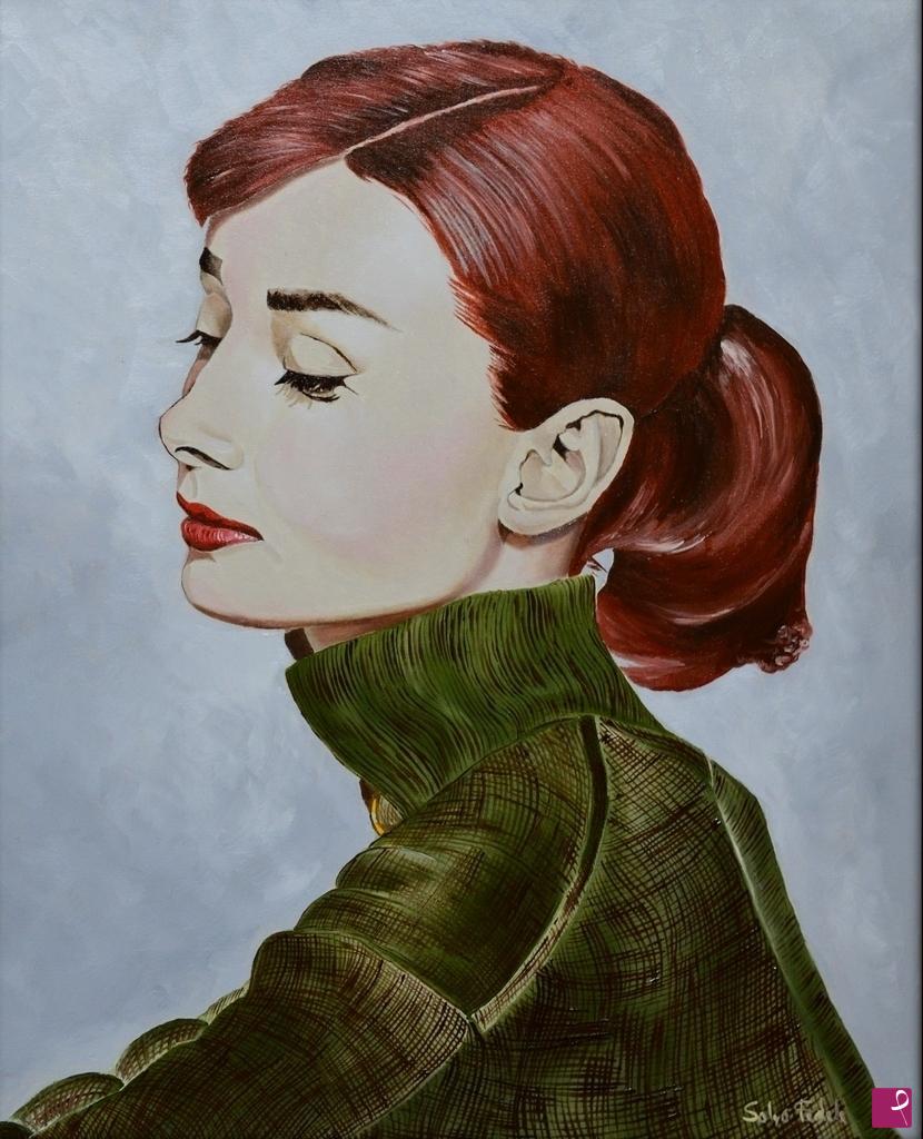 quadri in vendita online - Audrey Hepburn