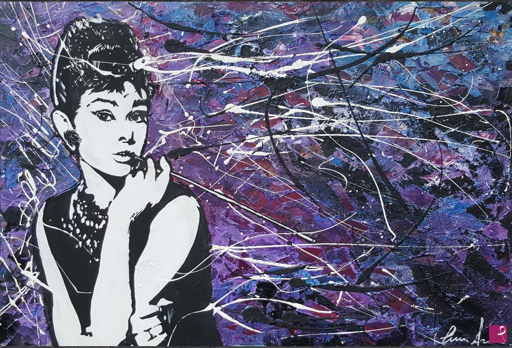 quadri in vendita online - Audrey Hepburn