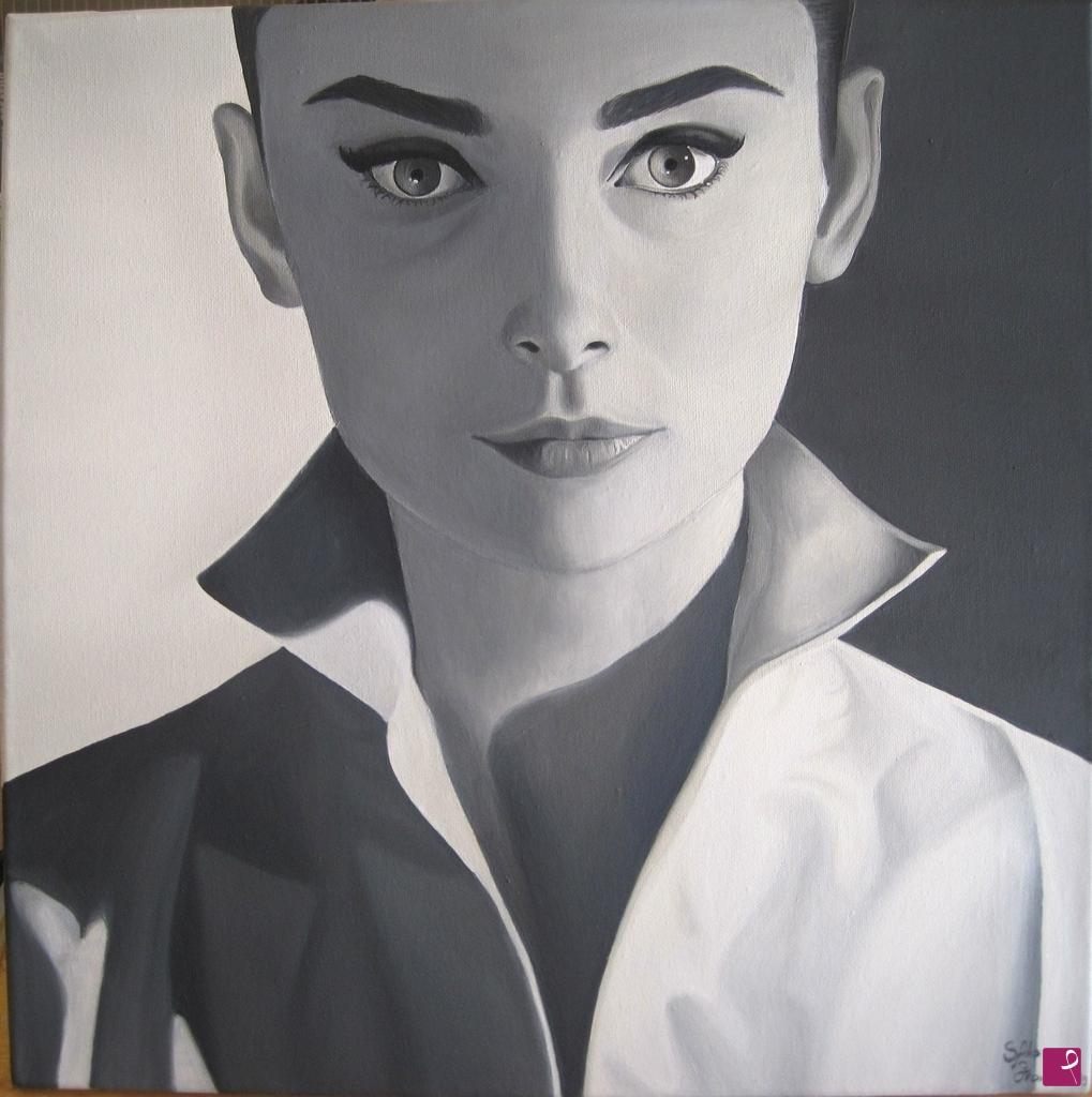 quadri in vendita online - Audrey Hepburn