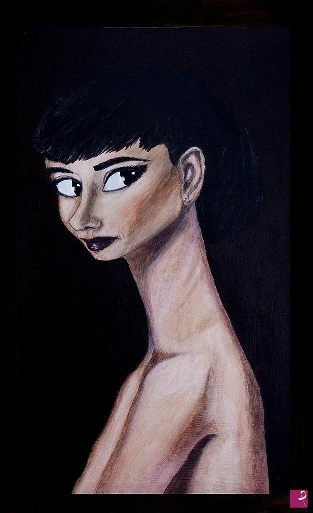 quadri in vendita online - Audry Hepburn