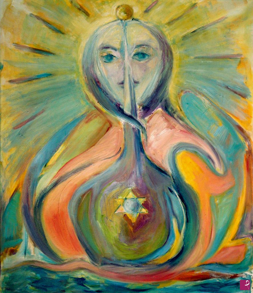 quadri in vendita online - "Aura" (fantasia esoterica)