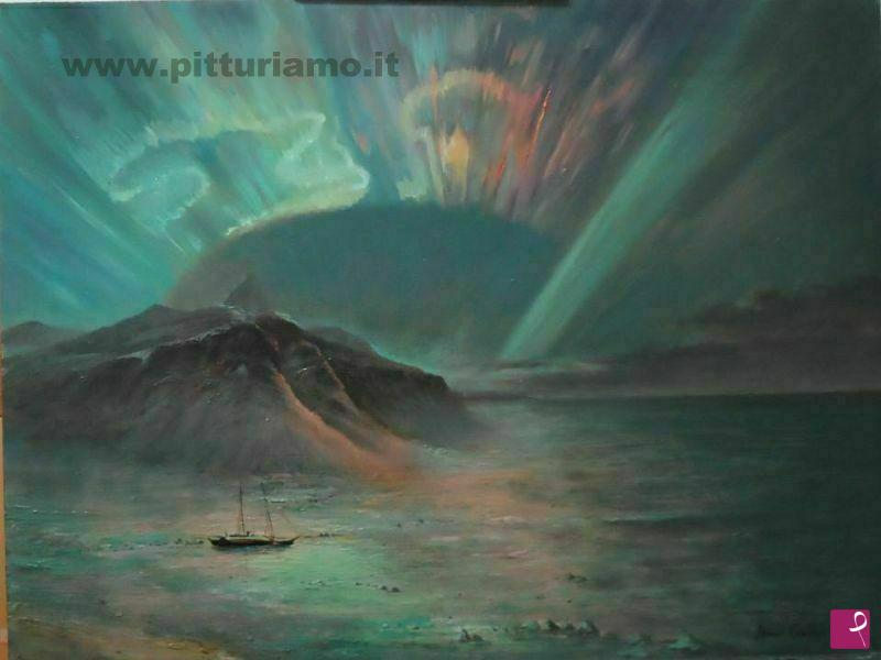 quadri in vendita online - aurora boreale