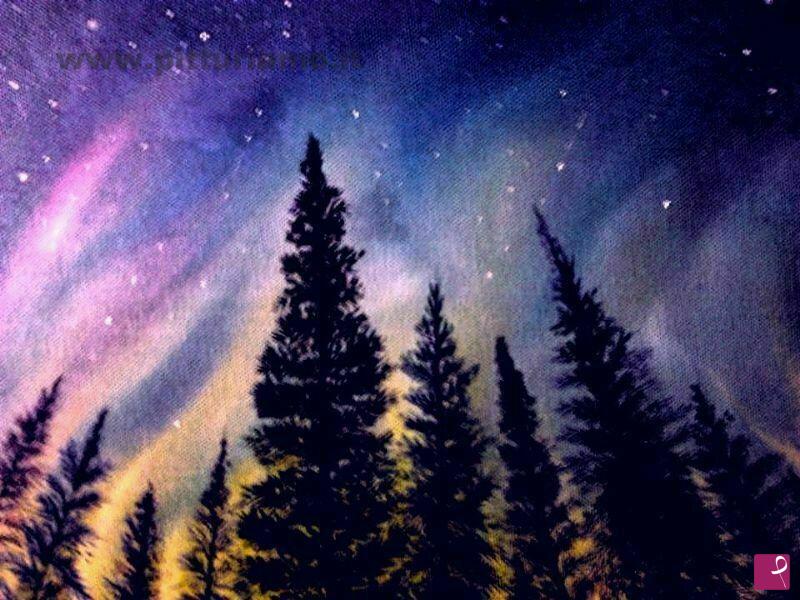 quadri in vendita online - aurora boreale