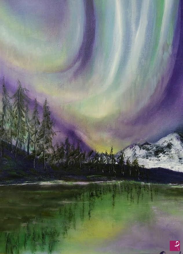quadri in vendita online - AURORA BOREALE