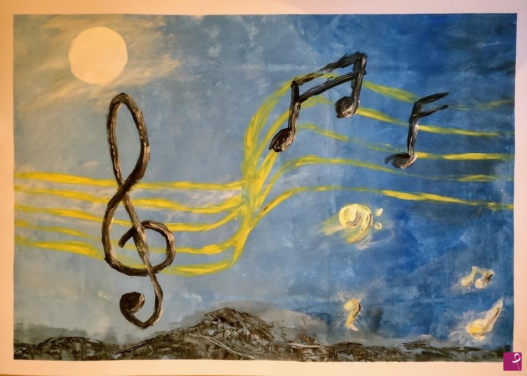 quadri in vendita online - Aurora musicale
