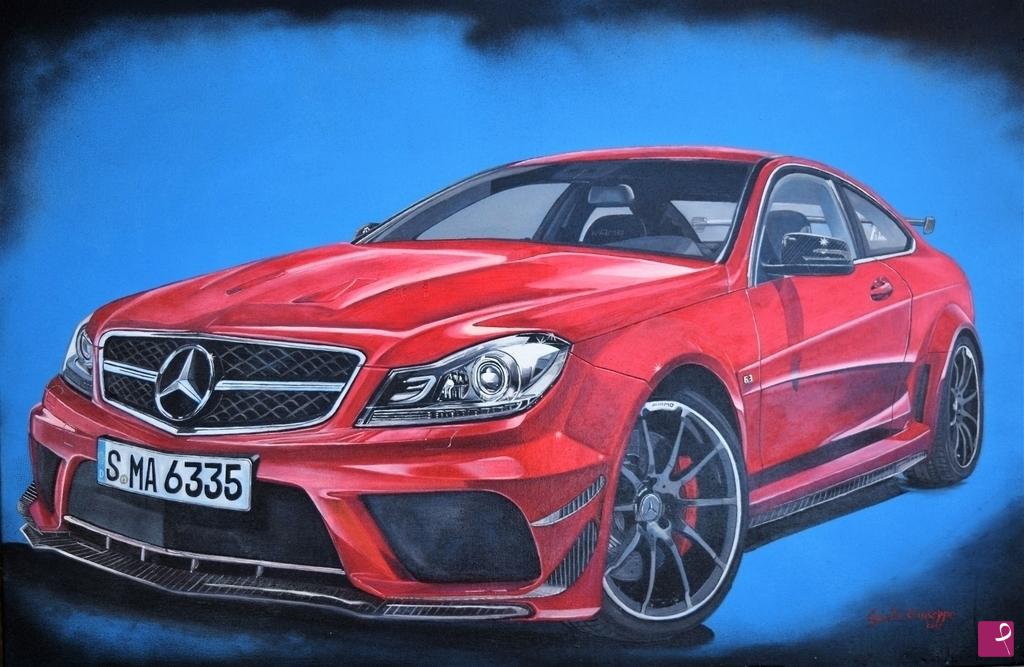 quadri in vendita online - auto mercedes-c63