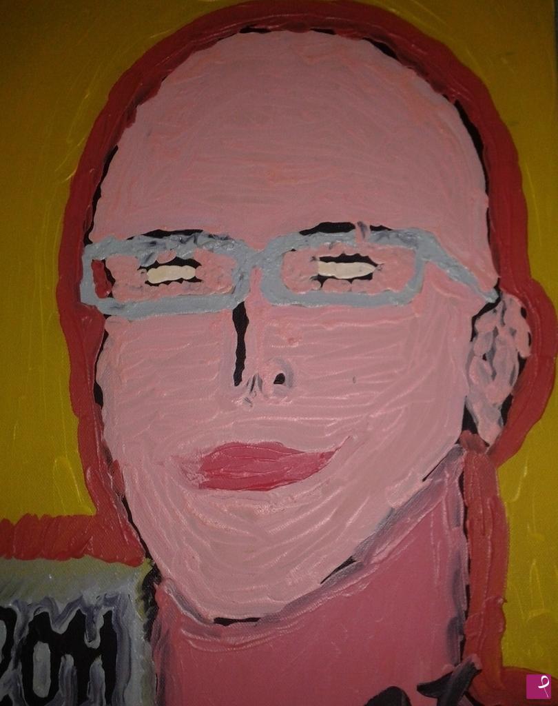 quadri in vendita online - Autoritratto (50x38; olio su tela)