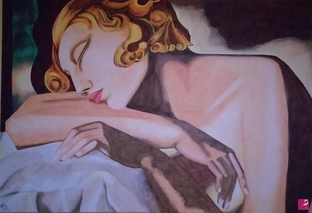 quadri in vendita online - Autoritratto di Tamara De Lempicka 