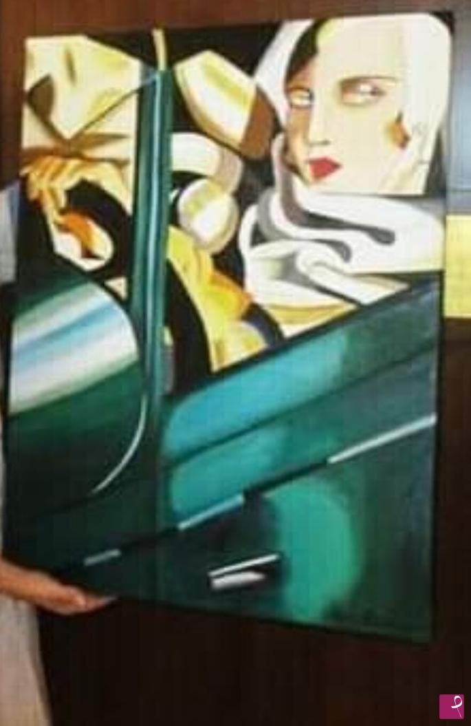 quadri in vendita online - Autoritratto di Tamara De Lempicka 