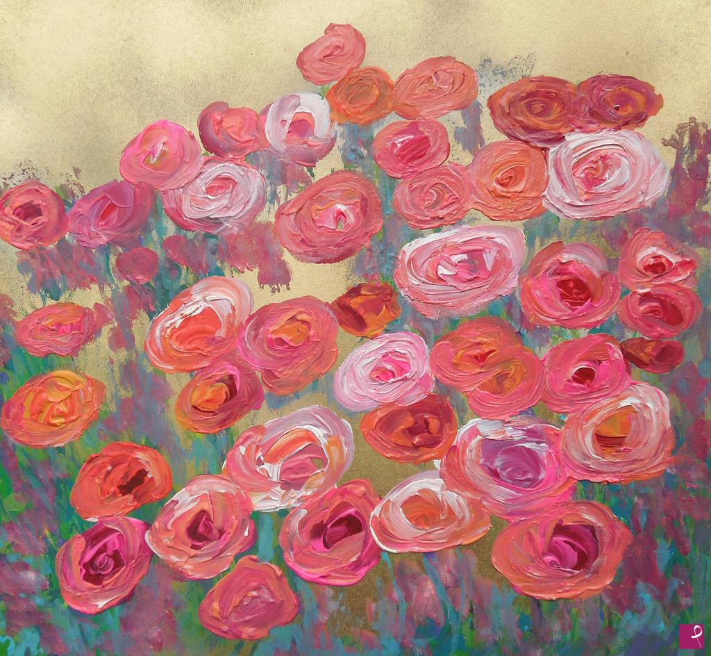 quadri in vendita online - Autumn garden as an icon - 459