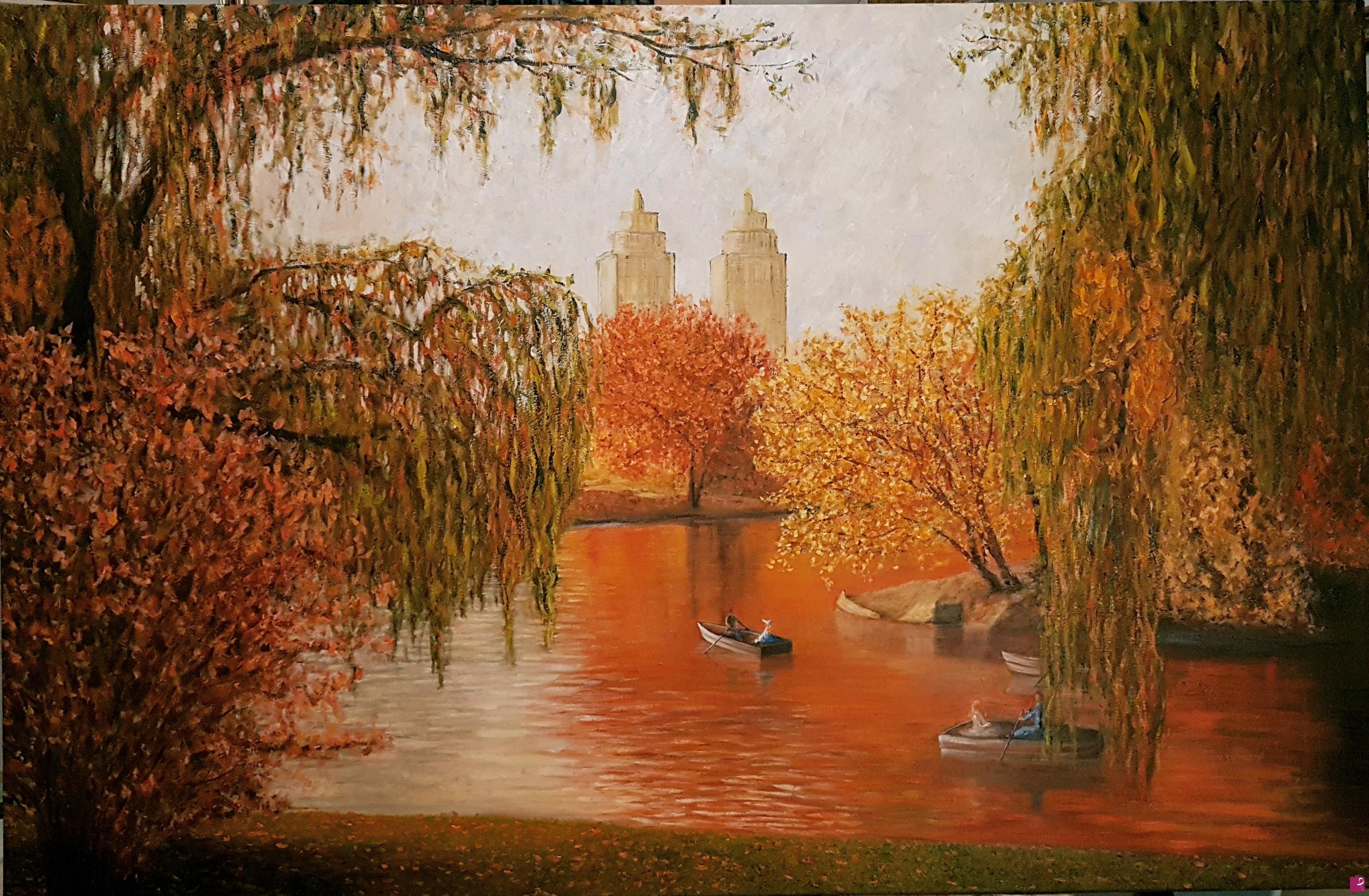 quadri in vendita online - Autumn in New York