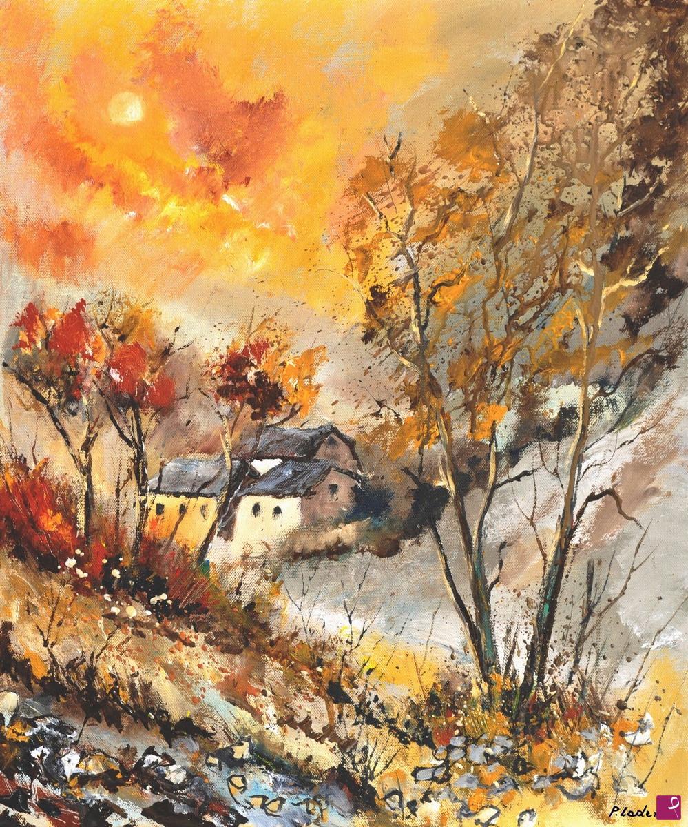quadri in vendita online - Autumn landscape 