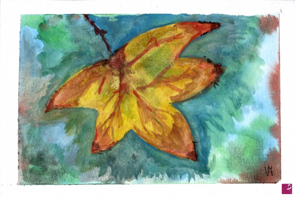 quadri in vendita online - Autumn Leave