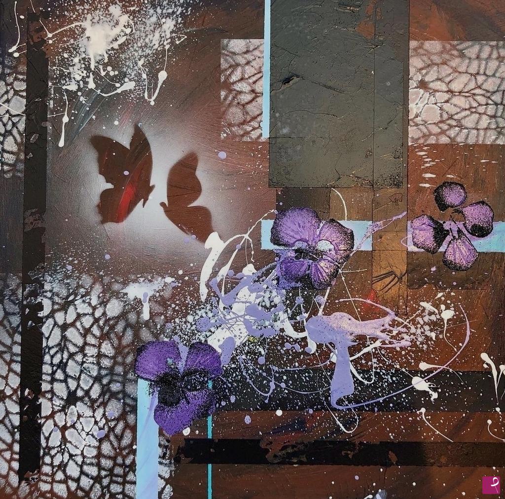 quadri in vendita online - Autumn leaves