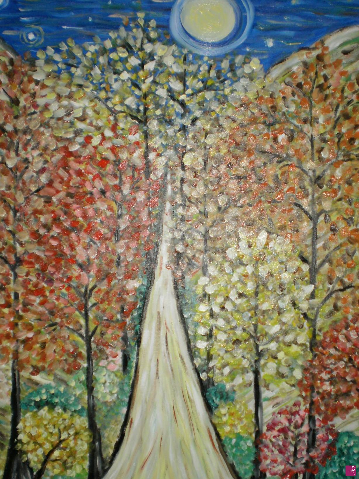 quadri in vendita online - Autumn night