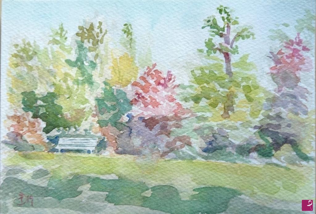 quadri in vendita online - Autunno 2019 - Parco Nord, Milano